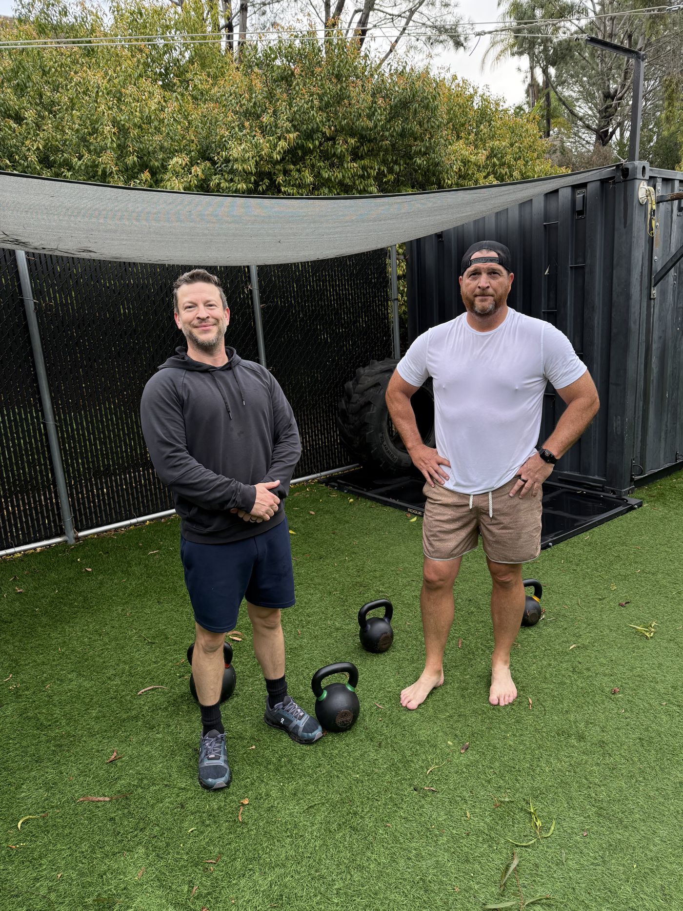 Kettlebell training for men over 40 in Del Mar